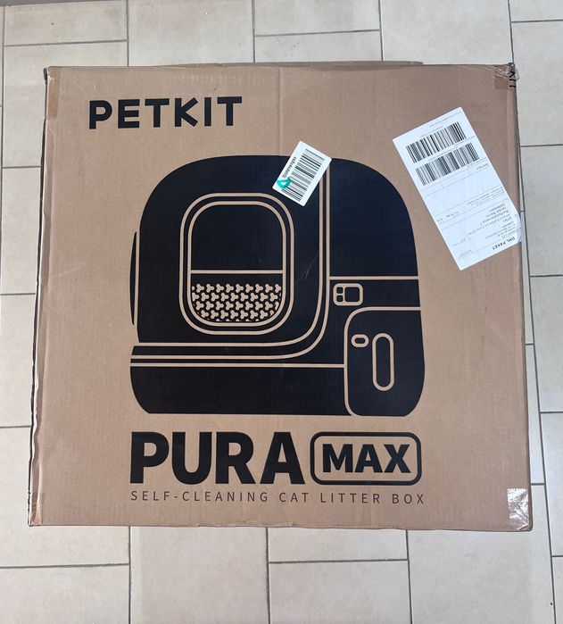 PETKIT Litier pentru pisici cu autocurățare, Litier  PuraMax