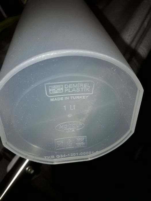 Мерная 1000 мл бутылочка - ёмкость