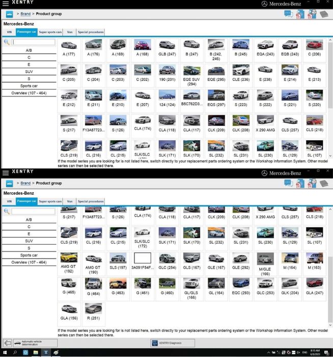 Tester/Diagnoza Xentry Mercedes-Benz Star C4+Laptop Lenovo cu softuri