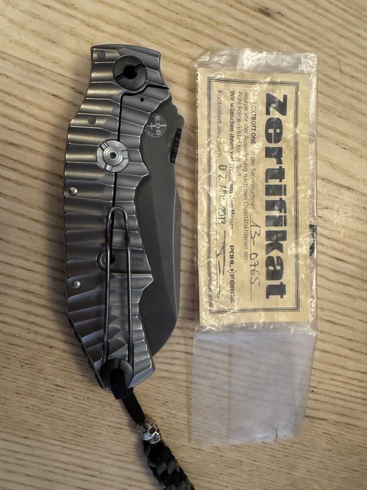 Нож Pohl Force Lionsteel