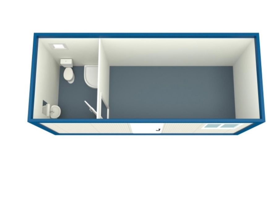 Vand container cu grup sanitar propriu