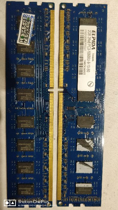 MEMORIE Ram DDR 3 Elpida PC3-10600S 2G 1333MHz