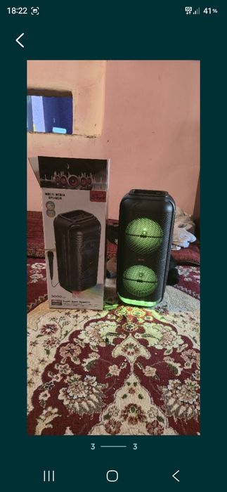 Колонка портативная . Новое.