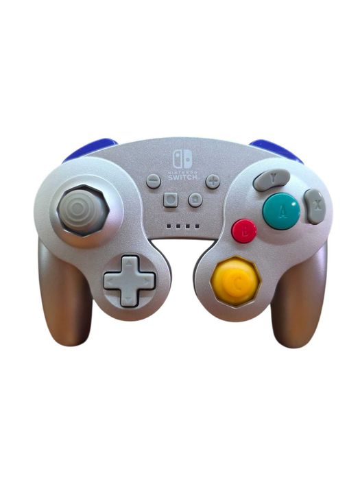 Controller  Gamecube pentru Nintendo Switch Wirelless Silver