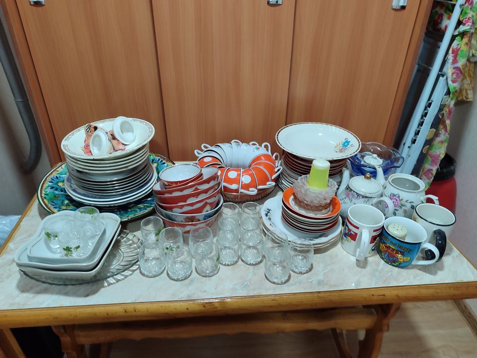 Посуда сборная все новое