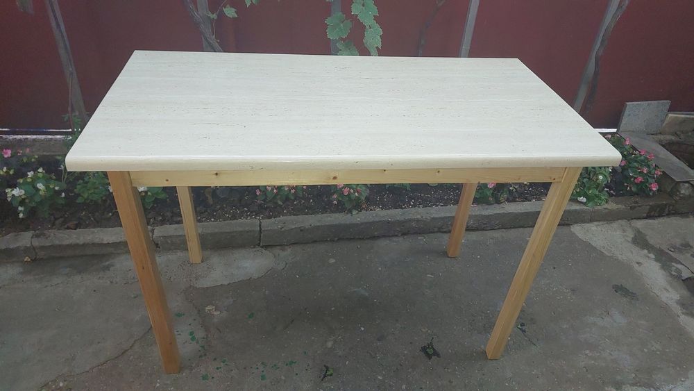 Masa cu blat de bucatarie  120x60x80