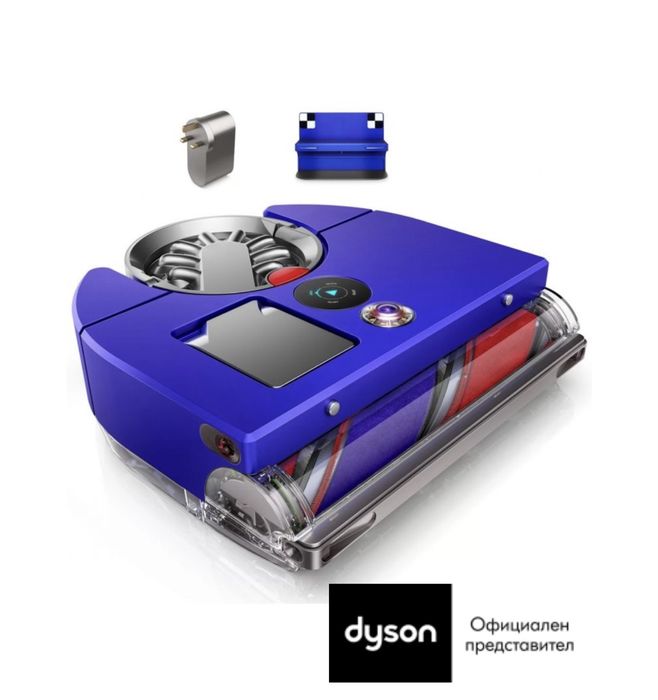 Прахосмукачка робот Dyson 360 Vis Nav, Hyperdymium , 65 AW, 22000 Pa, 110000 об/мин, 360° визуална навигация