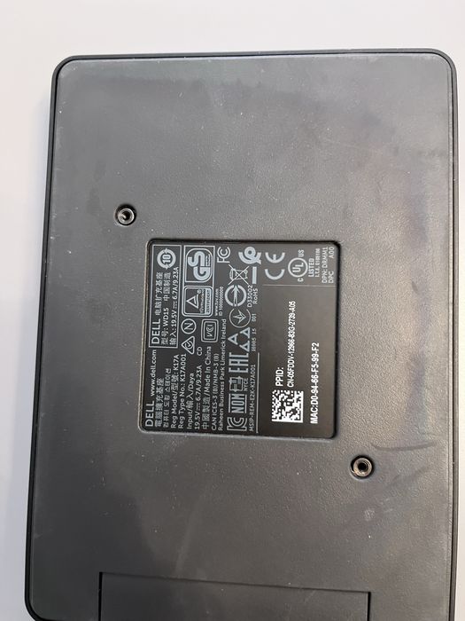 Dell Doking Ststion K17A WD15 K17A001