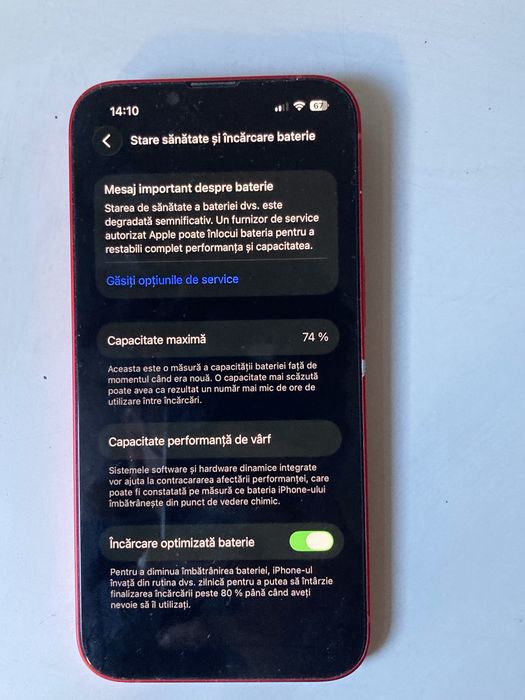 Iphone 14 red product