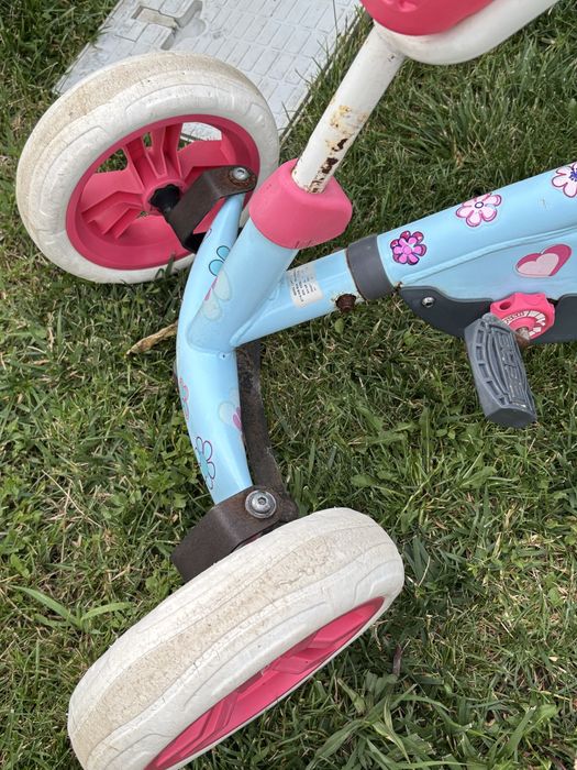 Kart Berg Buzzy Bloom fetite cu maner