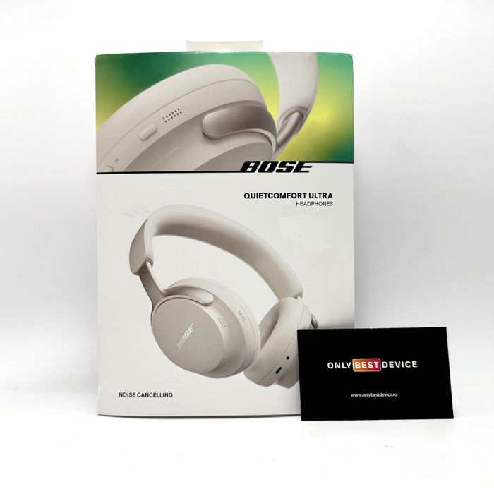 Casti Bose Quietcomfort Ultra Noise Cancelling White
