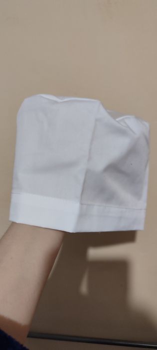 Медицинская халат с шапочкой