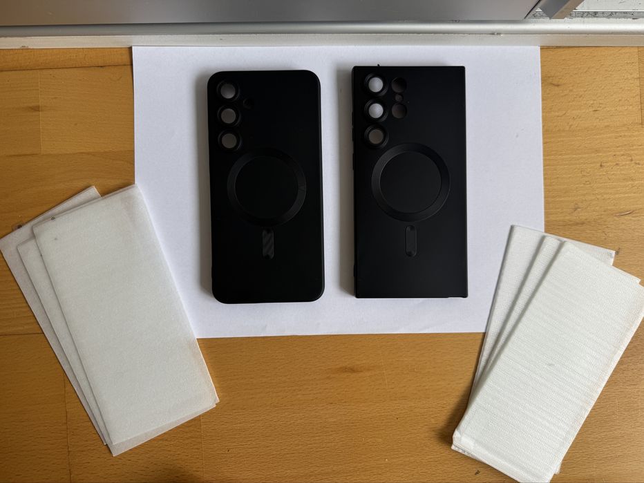 Husa noua samsung galaxy  s24 FE silicon folie sticla