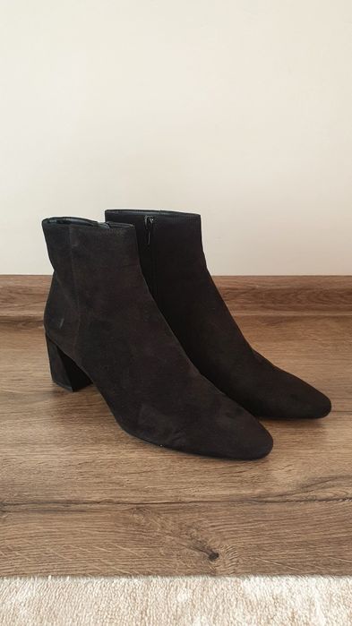 Botine, piele, Mango, aproape noi, marime 39