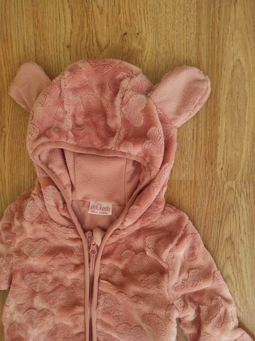 Поларен гащеризон за бебе, 68 см (3-6 м)