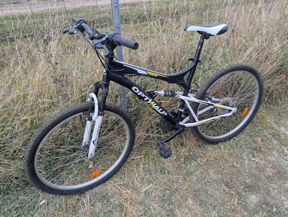 Bicicletă MTB Optimalp 26 Tetras, full suspension