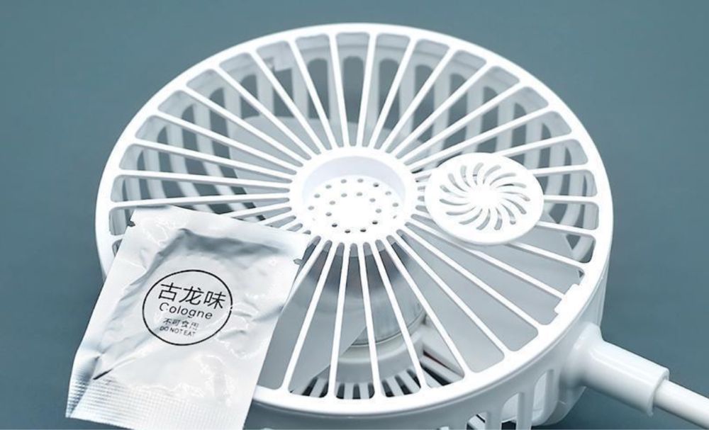 Вентилятор с освежителем воздуха