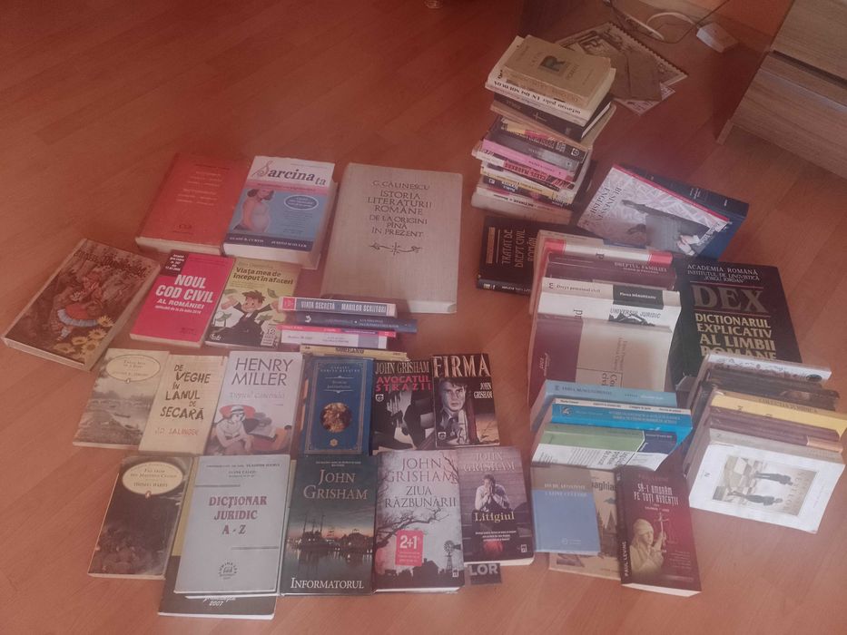 Vand carti beletristica, dictionare, specialitate drept