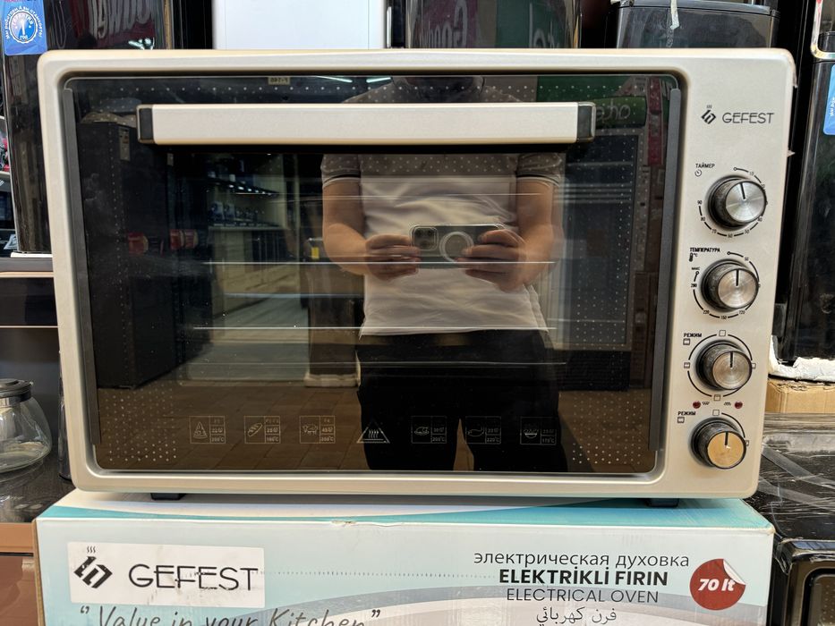 Duxovka mini pech Духовка  Gefest 70 литр  производитель Турция