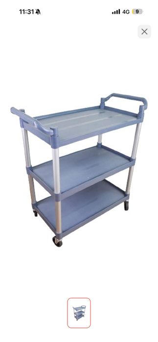 Продаются новые Сервировочные столы (2 штуки)!!