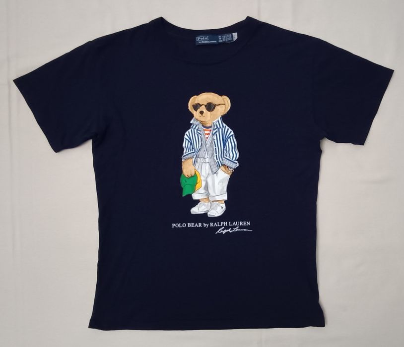 POLO Ralph Lauren Polo Bear Shirt оригинална тениска XS памук фланелка