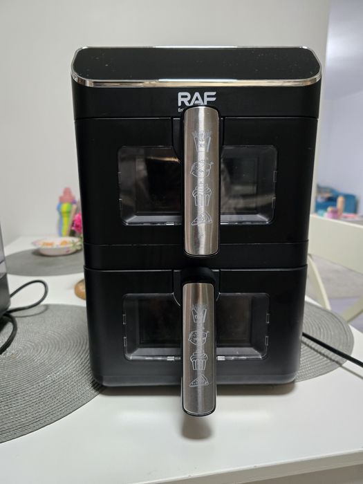 Friteuza cu aer cald RAF ,2 compartimente