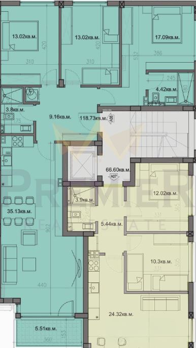 Продава се Четиристаен апартамент в Варна, Бриз - 144 кв.м за 2500 €/кв.м - Снимка #8