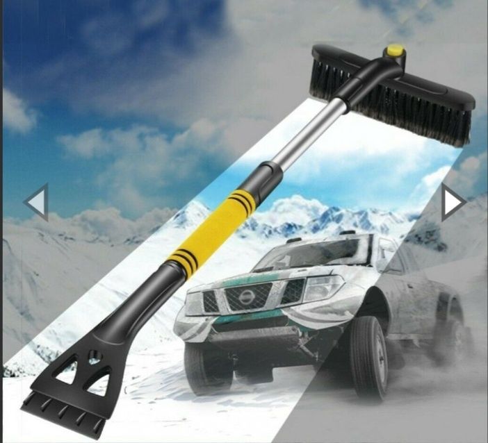 Стъргалка за лед с четка