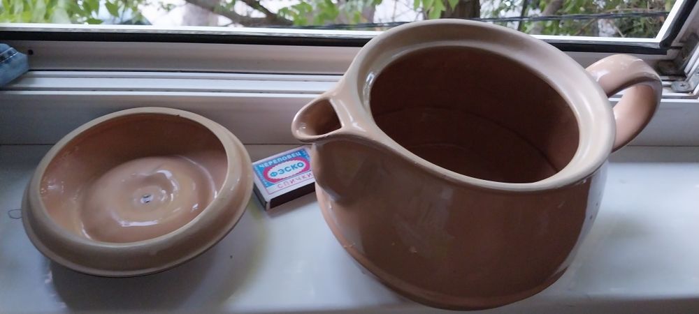 Лксф керамика чайник винтаж