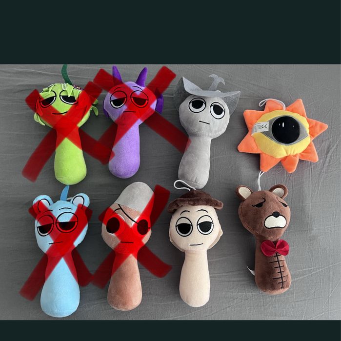 Sprunki  Спрънки плюшени играчки