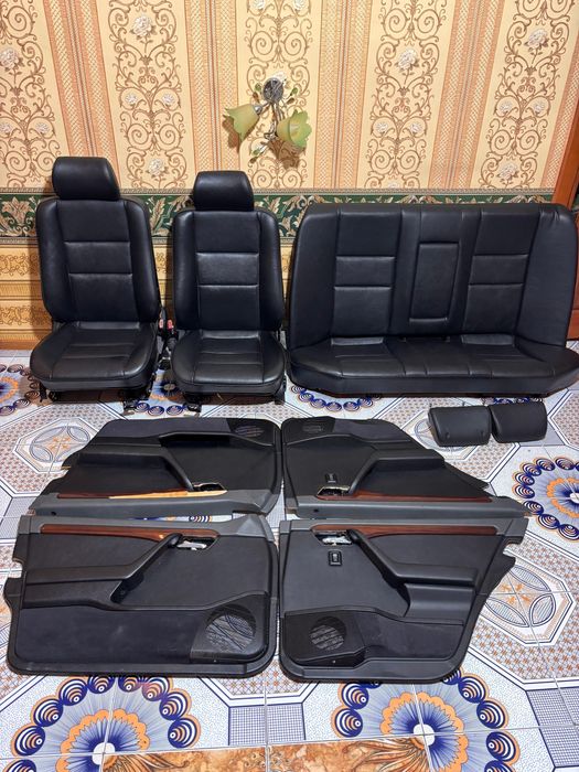 Салон w202 кожа