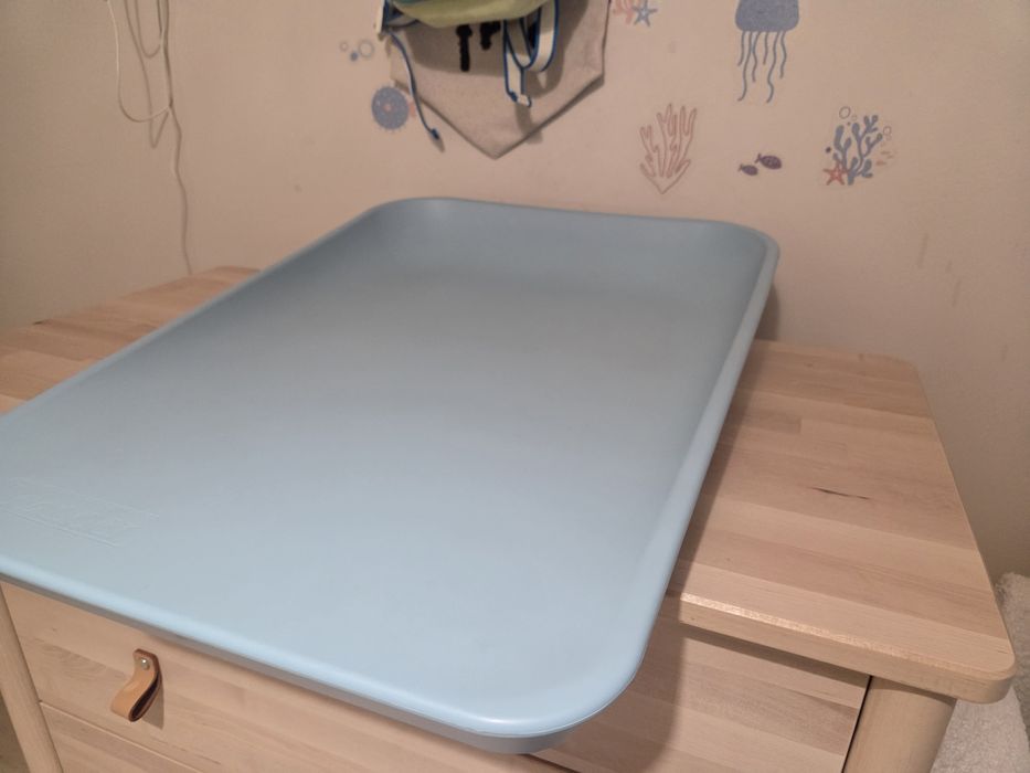 Leander® Matty Подложка за преобличане - цвят  Pale Blue