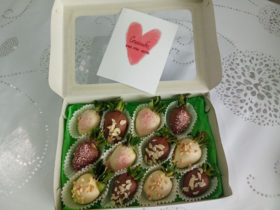 Клубника в шоколаде