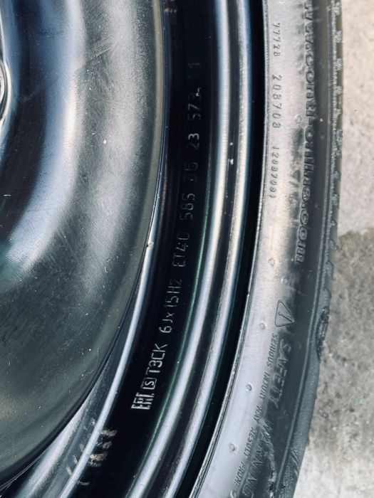 Диска шинами r15