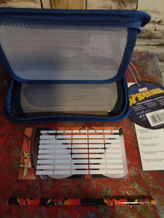 SPIDERMAN - 3D Несесер с аксесоари, ключодържатели