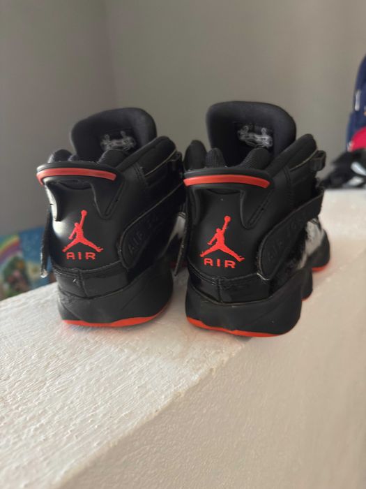 Jordan 6 Rings Black Infrared