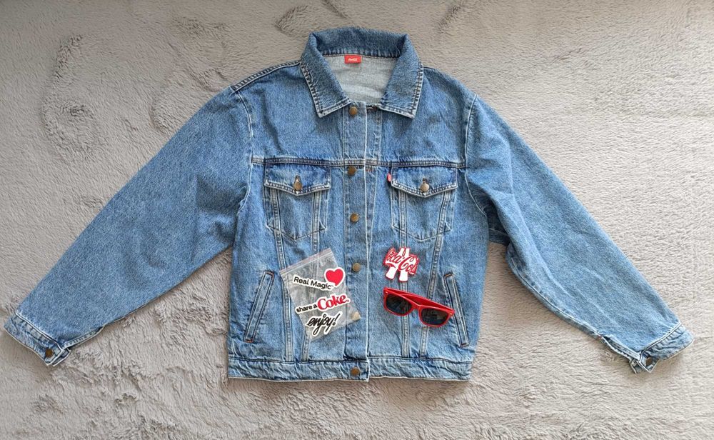 Geaca blugi Coca Cola Nouă