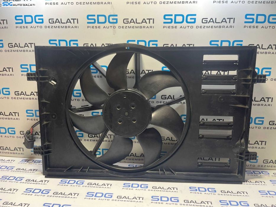 Ventilator Electroventilator Volkswagen Golf 7 1.2 CJZA CJZB CZJD 2013 - 2017 Cod 5Q0959455AG 5Q0121203BB 5Q0121205C 5Q0121207J [2384]