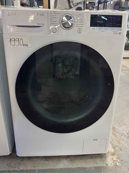 Mașină de spălat rufe cu uscător LG V7WD107H2E