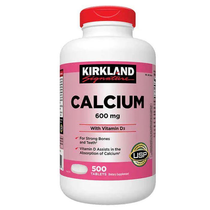 Кальций + Витамин D3 Kirkland Calcium 600mg (500 шт.)