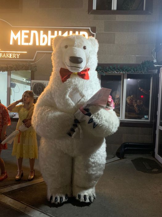 Поздравление Мишка 2.5м