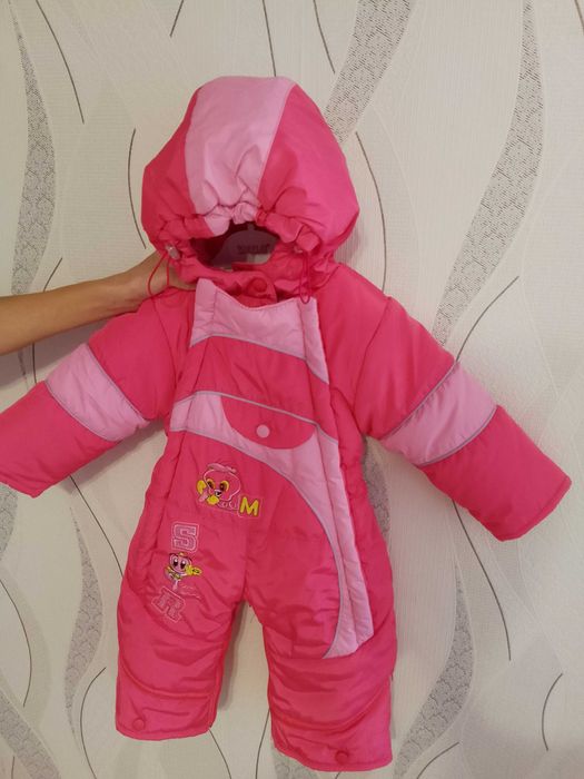 Комбинезон- трансформер зимний для девочки