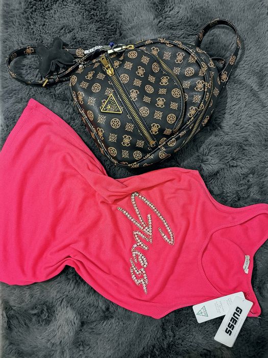 Rucsac guess autentic impecabil cadou un top guess