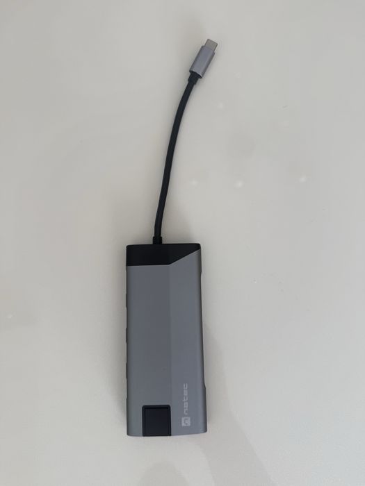 USB-C Хъб / Докинг станция Natec Fowler (HDMI, 3x USB 3.0, SD/MicroSD, RJ45)