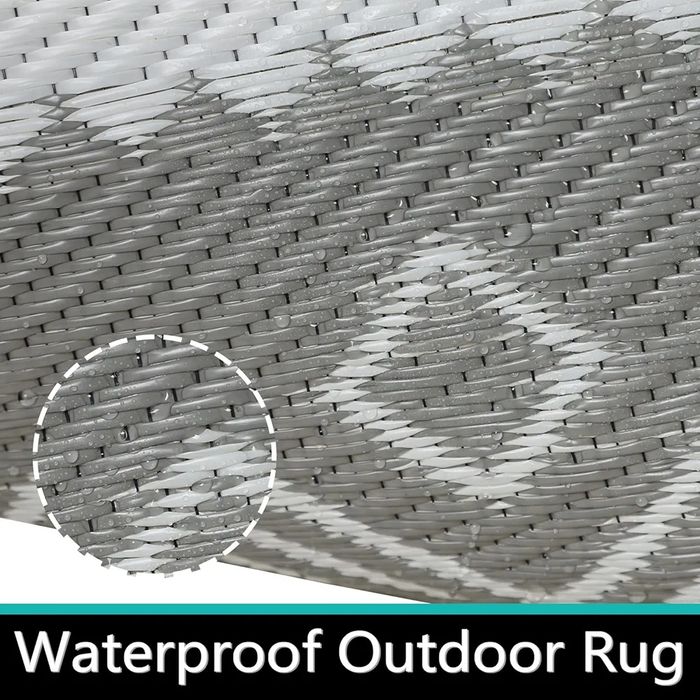 180х270см - Двулицев външен килим Famibay