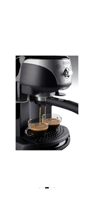 Espressor manual De'Longhi EC221.B 15 bari, Dispozitiv spumare Sistem cappuccino Oprire automata