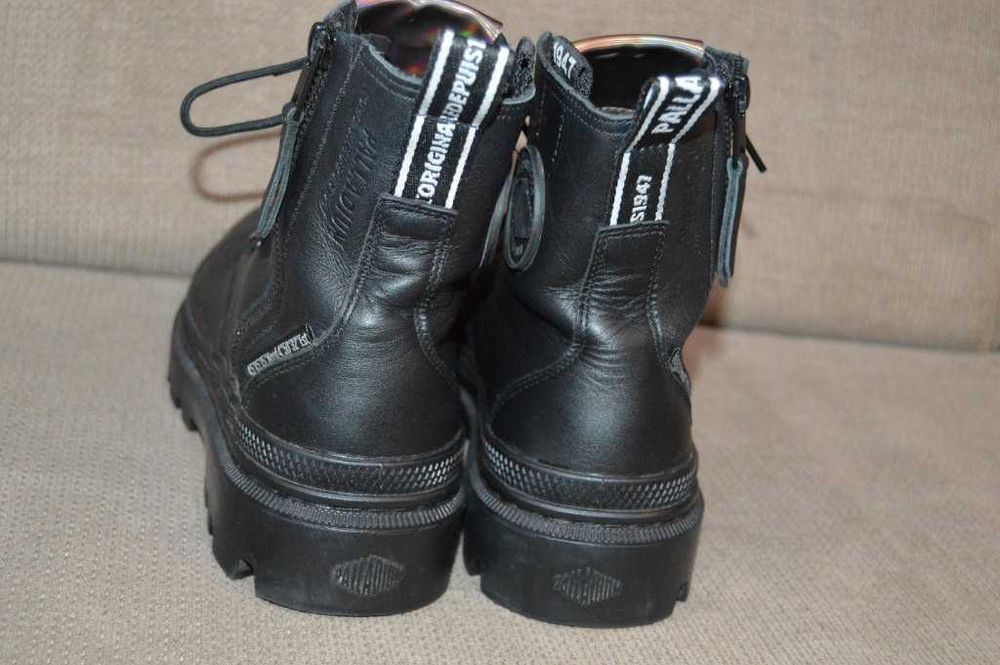 Palladium, Ghete cu fermoar Pallatrooper Zip TX Negru 39