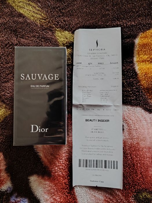 Parfum Dior Sauvage - 100 ml