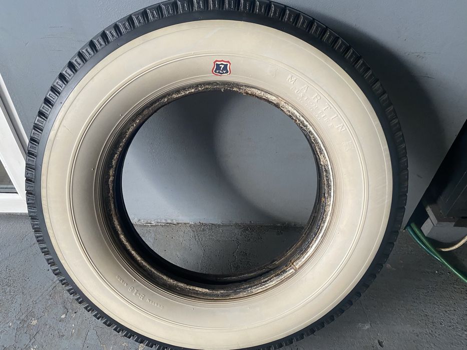 Anvelope 700-18 clasice white wall 120mm custom tire Martin