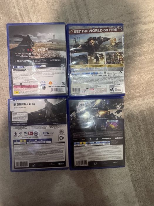 Диски для playstation4